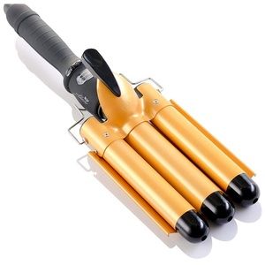 3 barrel curling iron